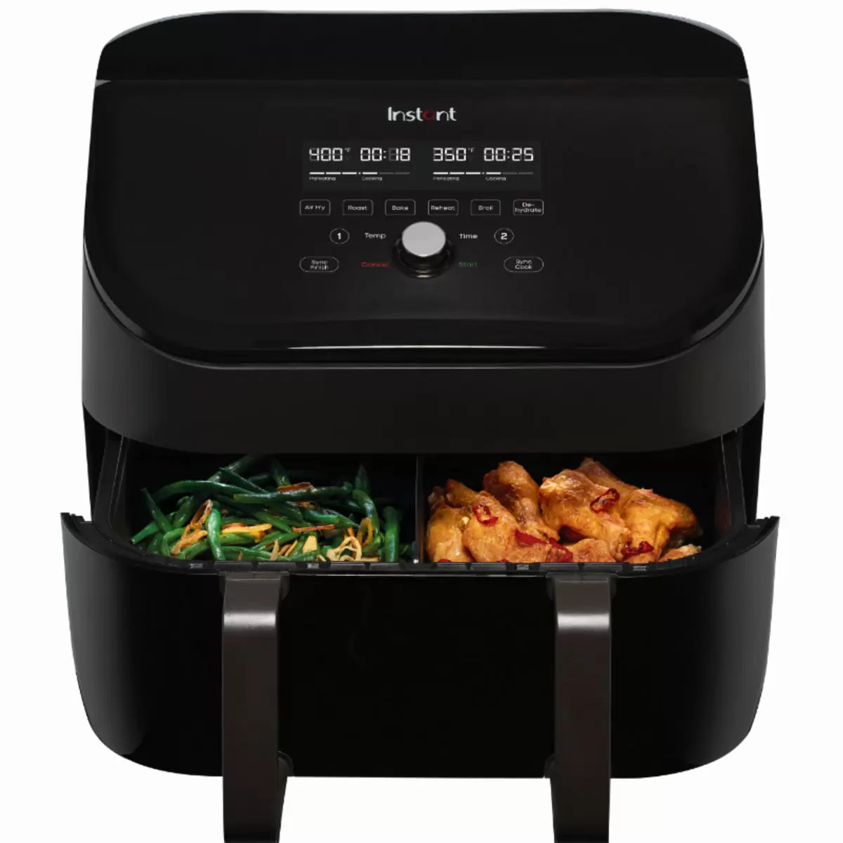 Instant Brands VersaZone 8.5L Air Fryer in Black | Costc