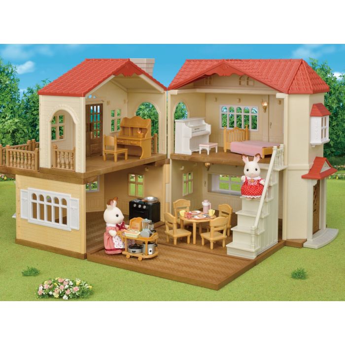 Sylvanian Families Families Red Roof Country Home, Multi-coloured