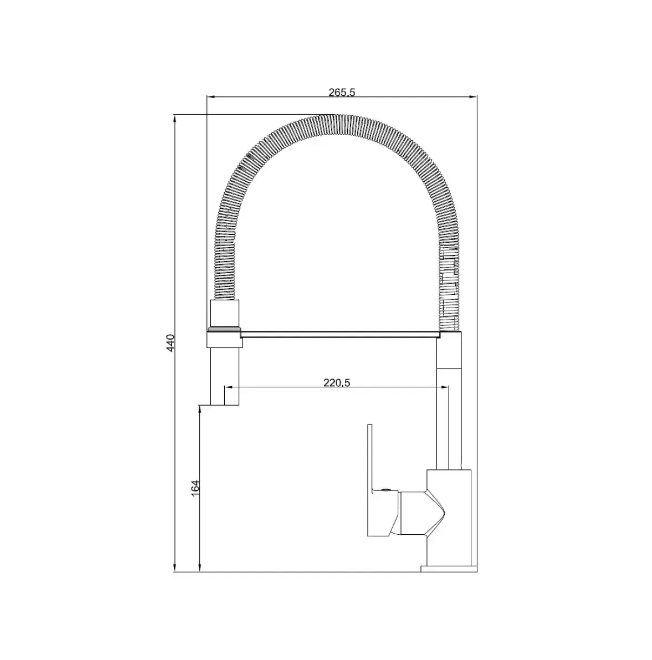 Methven Matheson Mono Kitchen Sink Mixer Tap