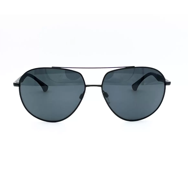 Emporio Armani Black Sunglasses with Grey Lenses