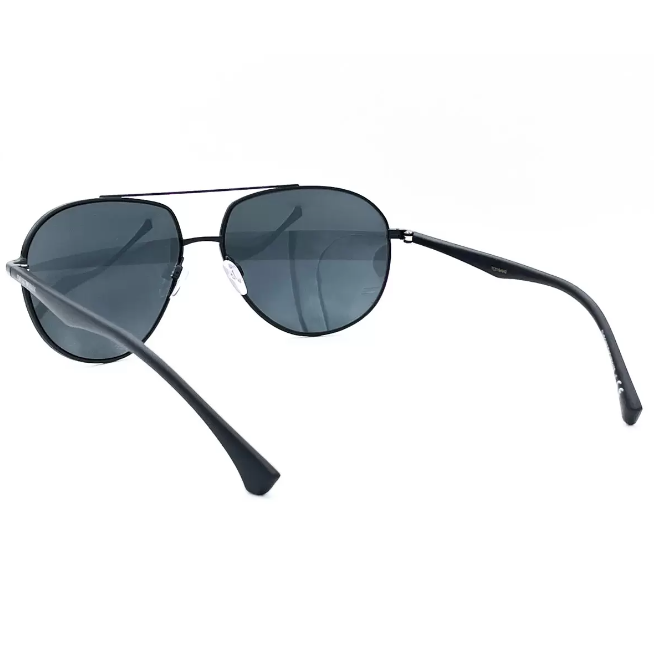 Emporio Armani Black Sunglasses with Grey Lenses