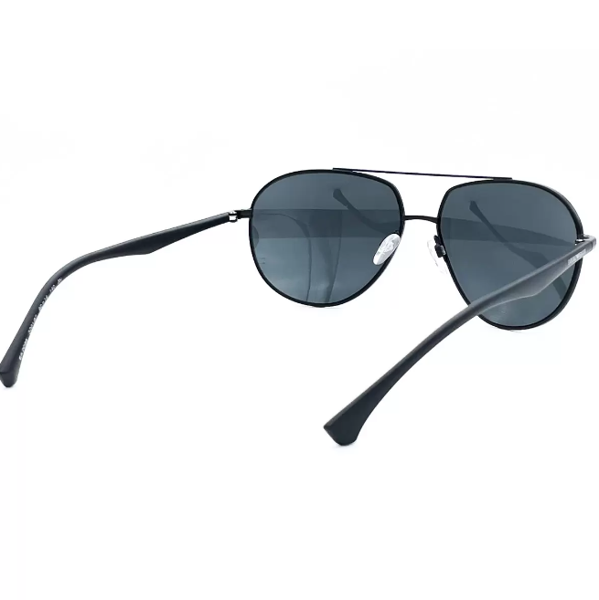 Emporio Armani Black Sunglasses with Grey Lenses