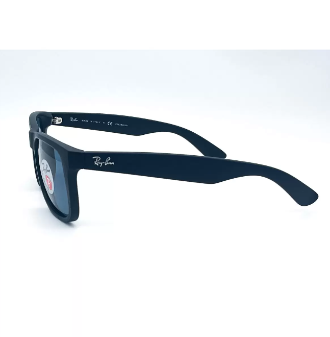 Ray-Ban Black Sunglasses with Blue Polarised Lenses