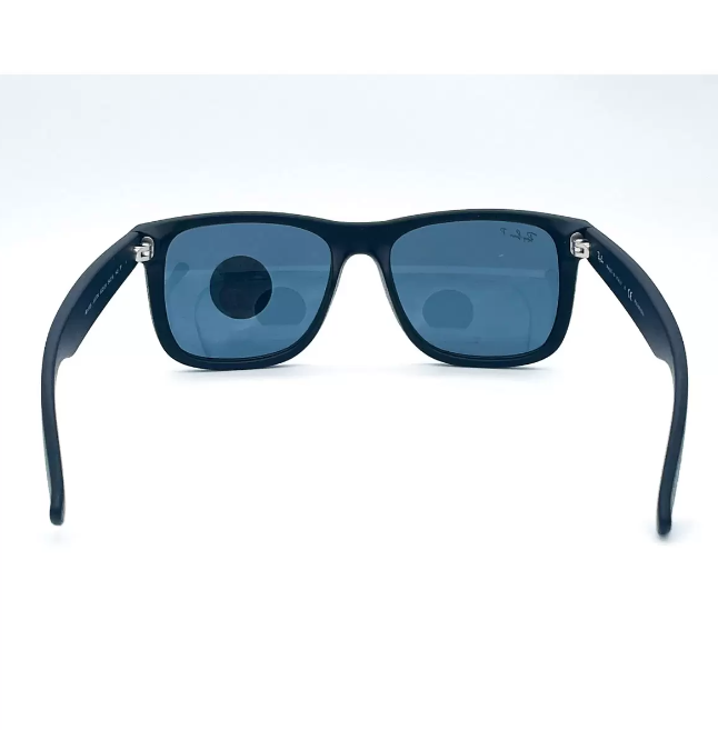 Ray-Ban Black Sunglasses with Blue Polarised Lenses