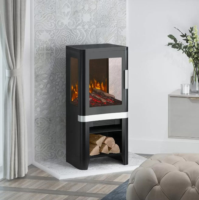 Flare Vue Electric Stove in Black, 1.8kW