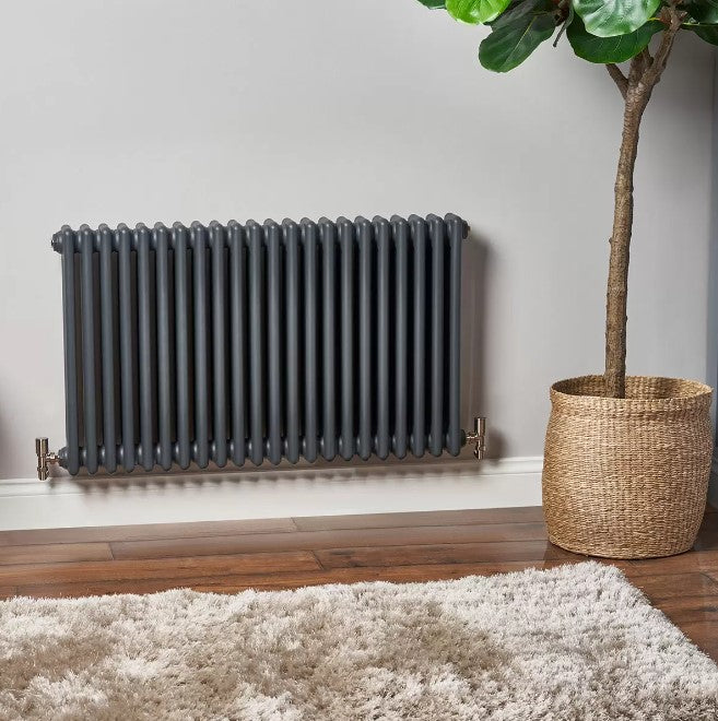 Ultraheat Anthracite 3 Column Radiator in 4 Sizes