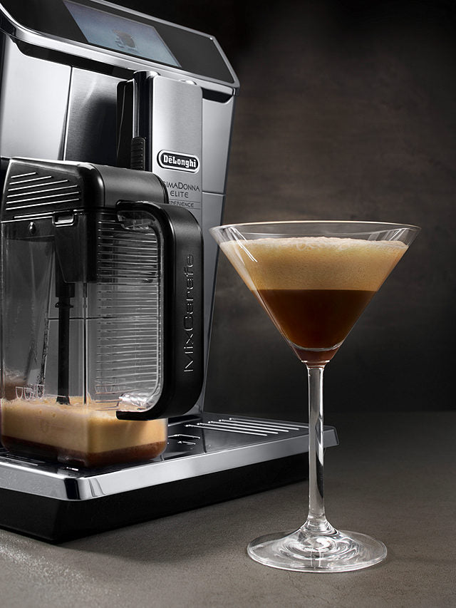 De'Longhi PrimaDonna Elite Experience ECAM650.85.MS Fully Automatic Bean to Cup Coffee Machine Metal Silver