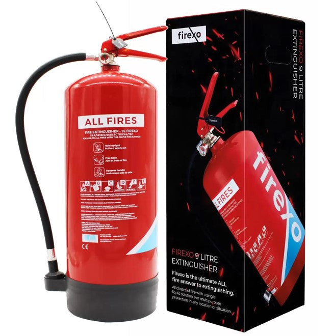 Firexo 6 Litre Fire Extinguisher - Suitable for all Fire Types