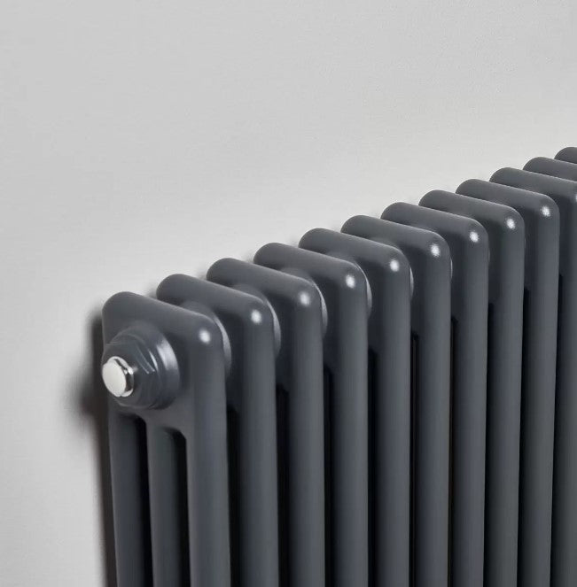 Ultraheat Anthracite 3 Column Radiator in 4 Sizes