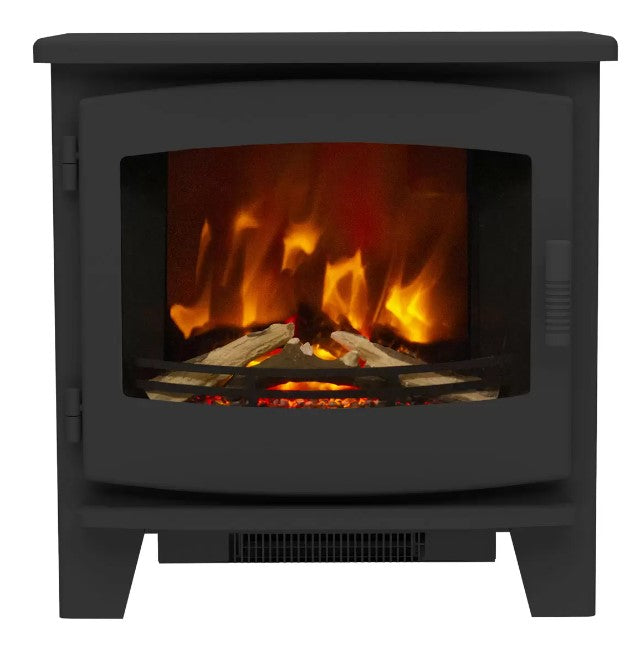 Flare Beacon Large Electric Stove in Black, 2kW