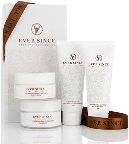 Ever Since Daily Facial Makeover Gift Set - Night Cream, Day Cream, Mud Mask & Mud Scrub