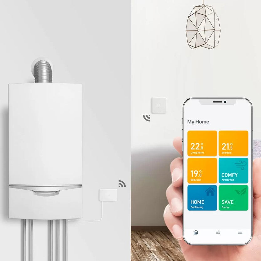 tado° Home Bundle - Wireless Starter Kit V3+ - 8 Universal Smart Radiator Thermostats