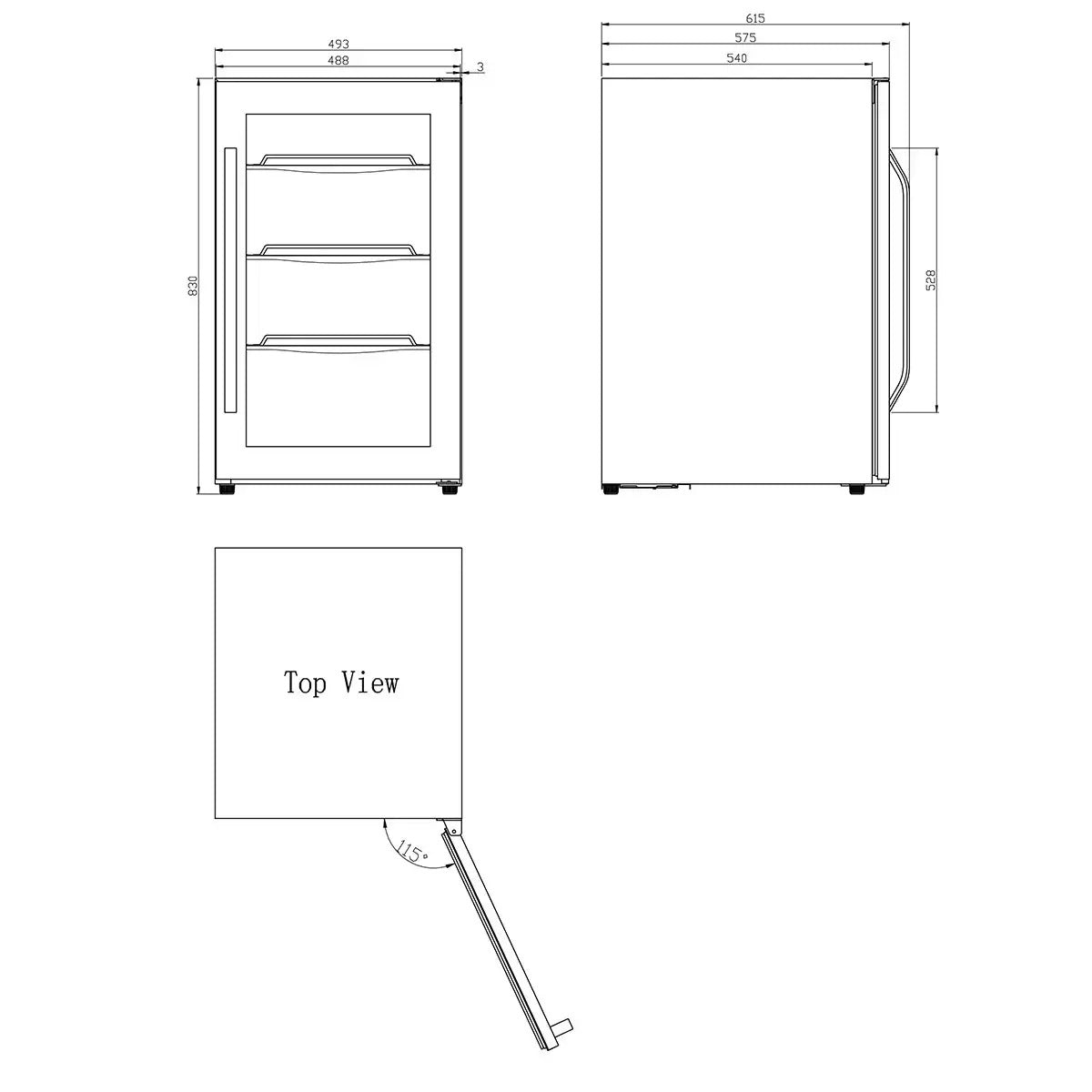 Danby Freestanding Beverage Centre - 124 Can (Stainless Steel)