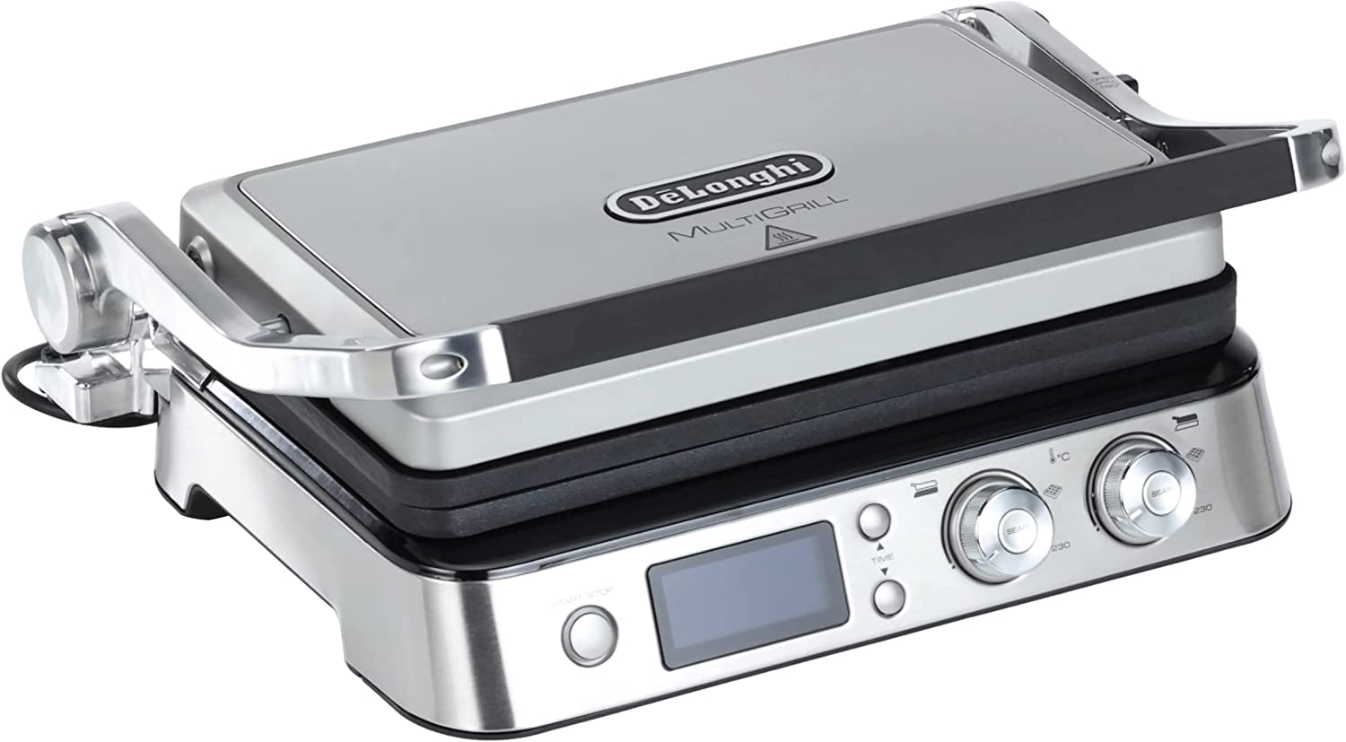 De'longhi MultiGrill Including Grill & Griddle Plates in Silver CG1020D