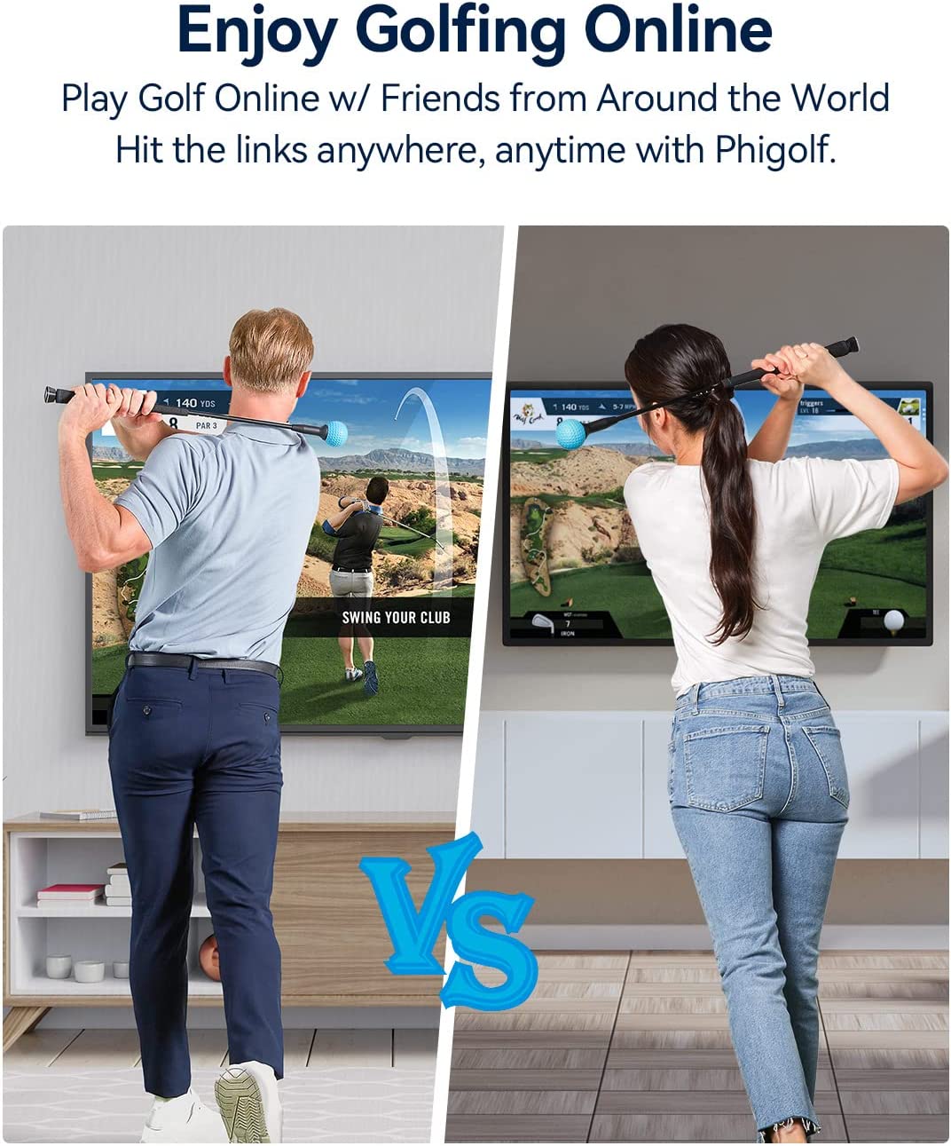 Phigolf WGT Edition Home Golf Simulator Game