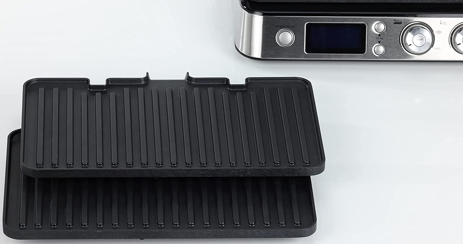 De'longhi MultiGrill Including Grill & Griddle Plates in Silver CG1020D