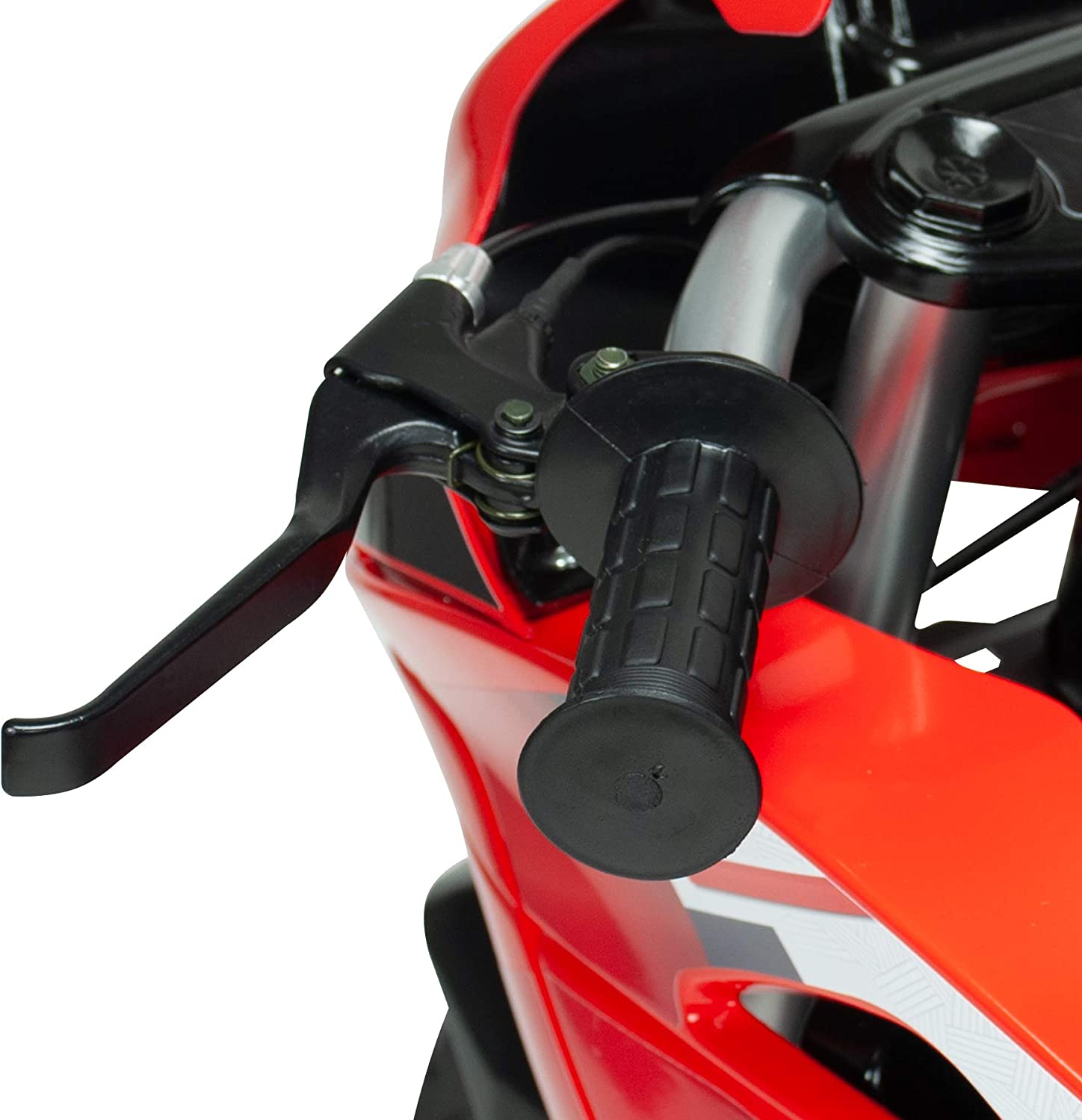 Injusa 24V Racing Fighter Electric Ride On Motorbike in Red