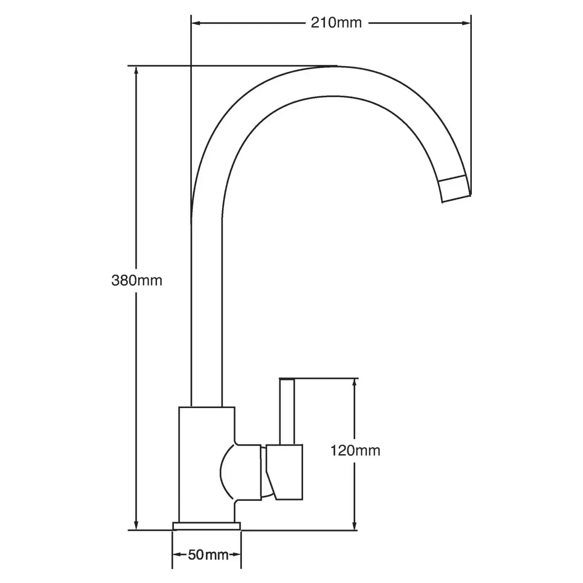 Deva Insignia Mono Sink Mixer