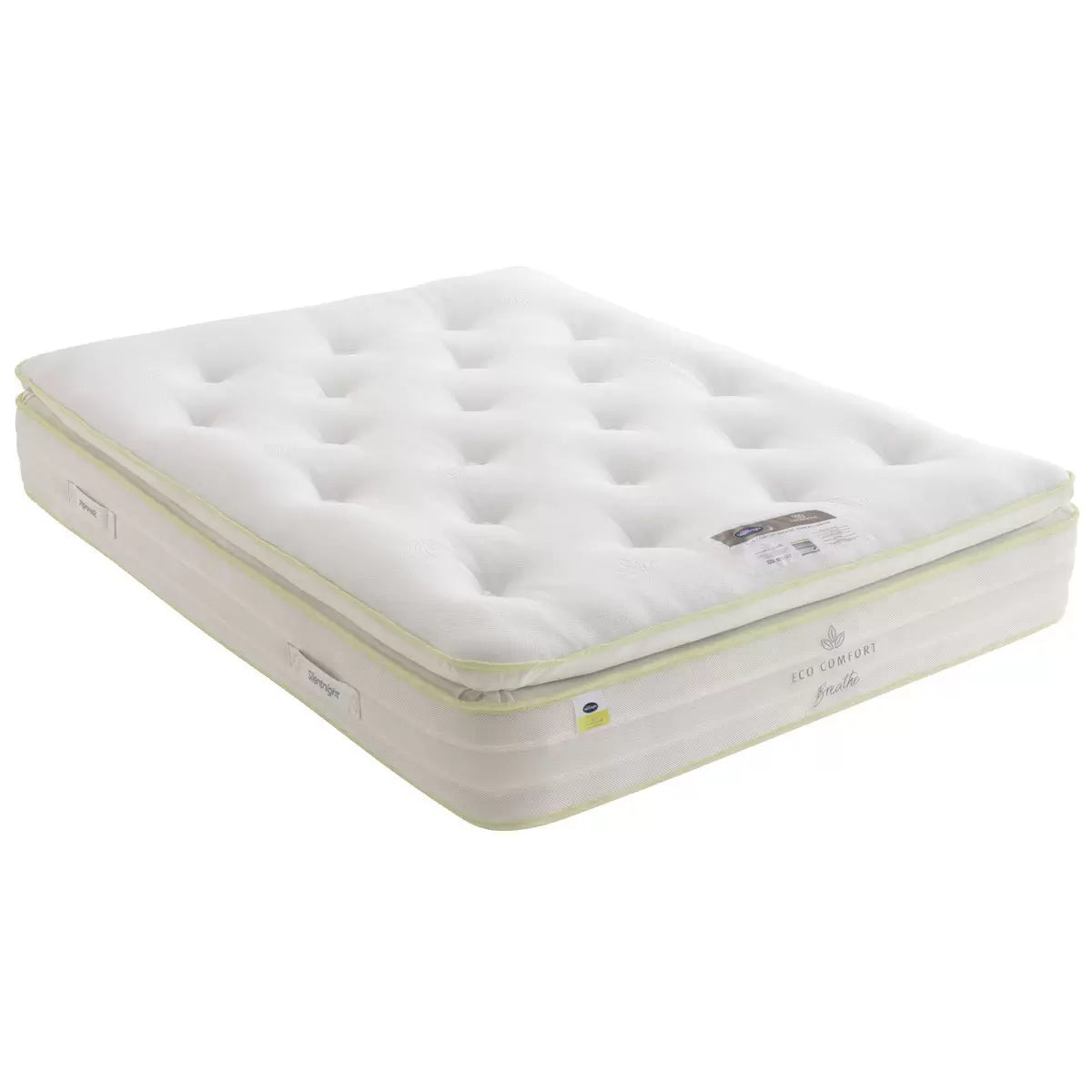 Silentnight 2200 Eco Comfort Breathe Mattress, Single