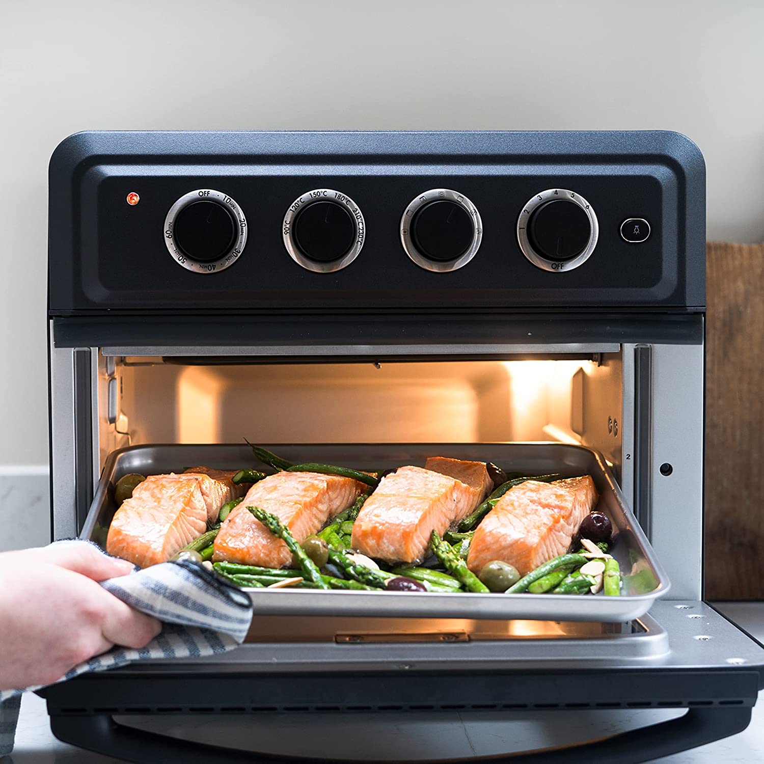 Cuisinart Air Fryer Mini Oven in Slate Grey