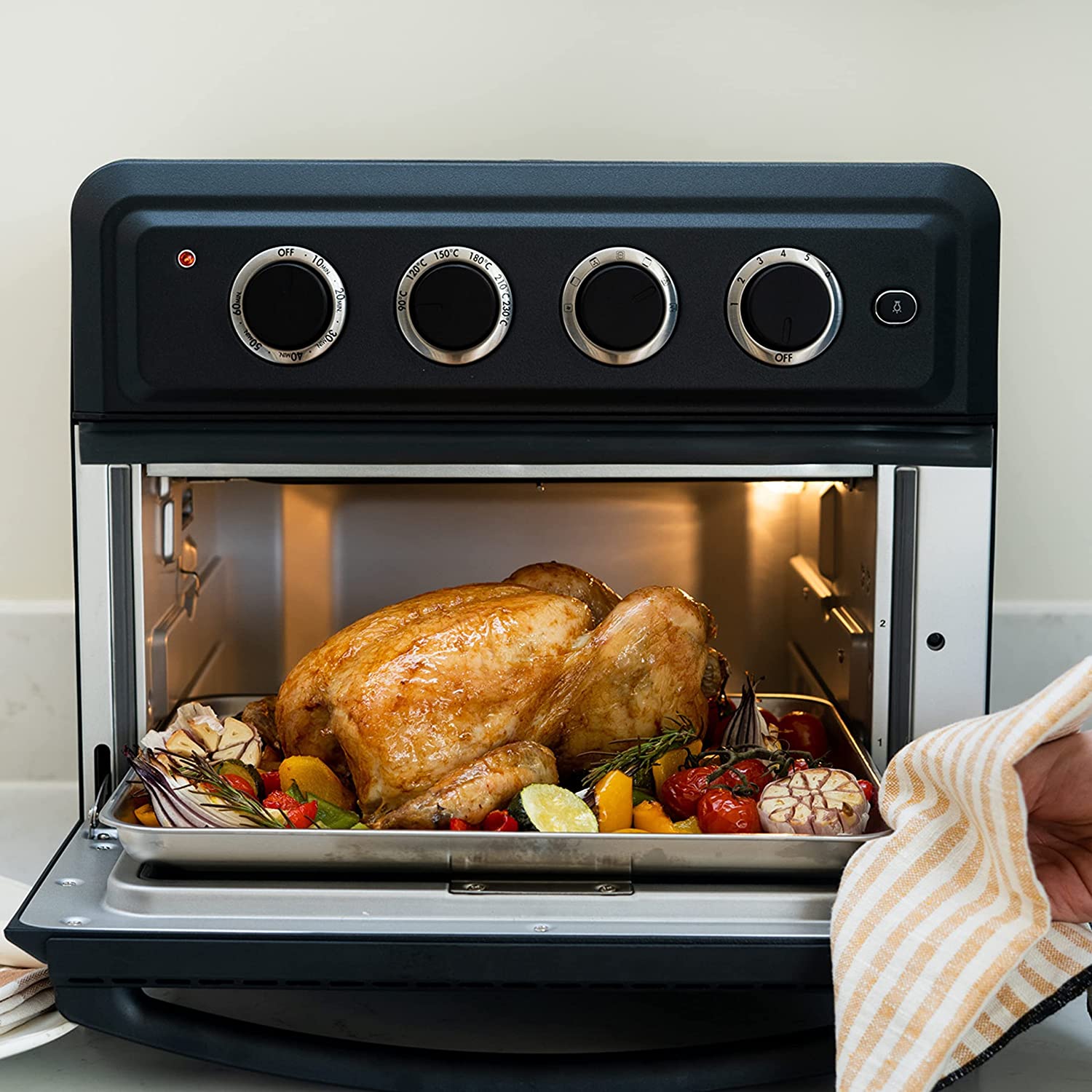 Cuisinart Air Fryer Mini Oven in Slate Grey