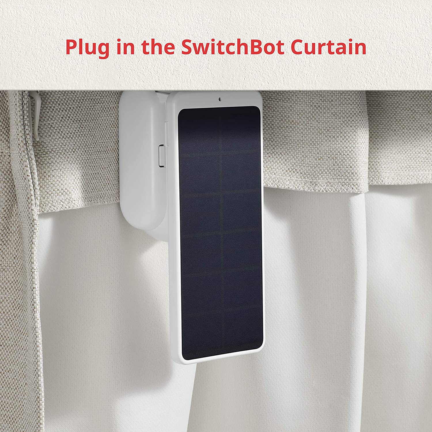 SwitchBot Curtain Control Solar Panel Twin Pack in 2 Colours