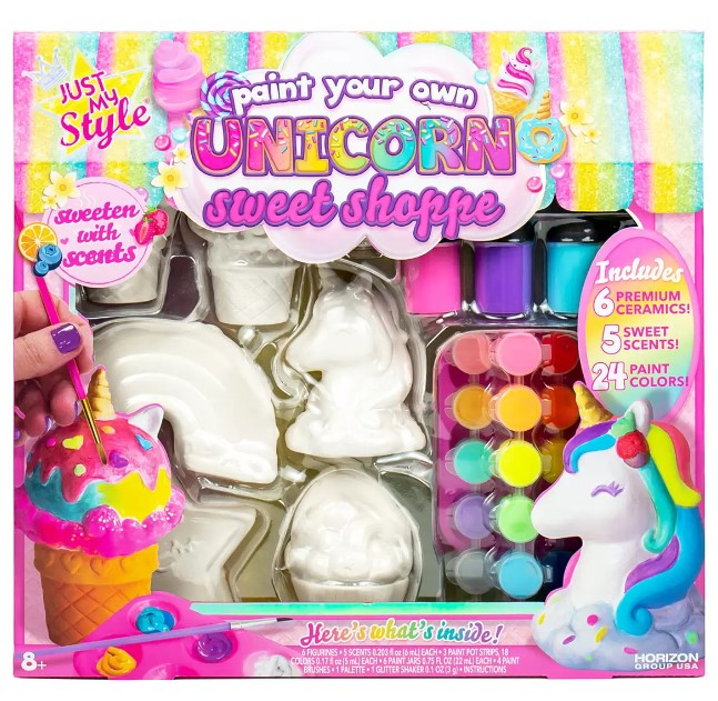 Just My Style Paint Your Own Unicorn Sweet Shop