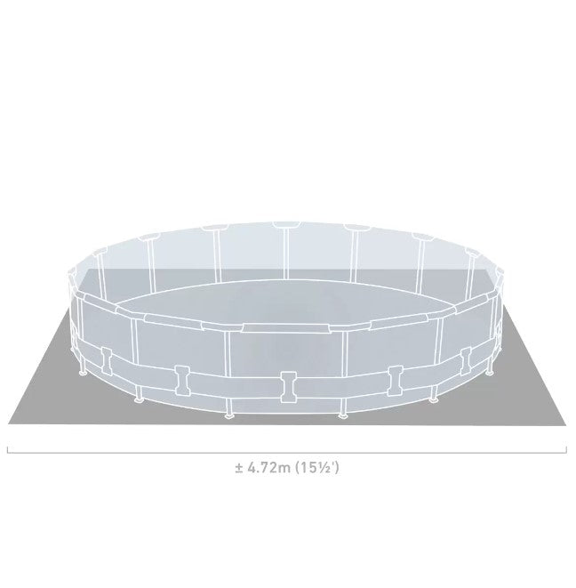 Intex 15ft Prism Frame Round Pool with Filter Pump and Ladder