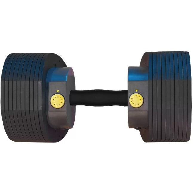 MX SELECT MX55 Adjustable Dumbbells 4.5-24.9kg with Weight Cradles