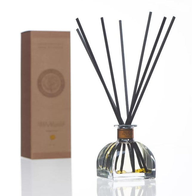 Amelia Amour Aromatherapy 100ml Reed Diffuser: Tree of Life - Oud & Cypress