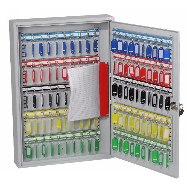 Phoenix Commercial KC0603K 100 Hook Key Cabinet with Key Lock