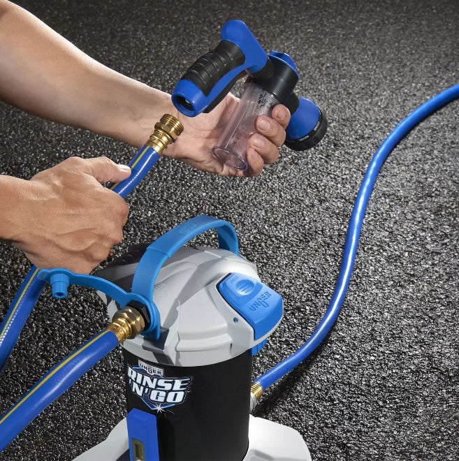 Unger Rinse 'n' Go Spotless Car Washing System with Deionization Filter