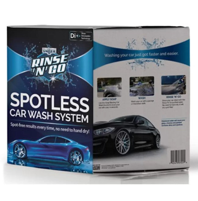 Unger Rinse 'n' Go Spotless Car Washing System with Deionization Filter