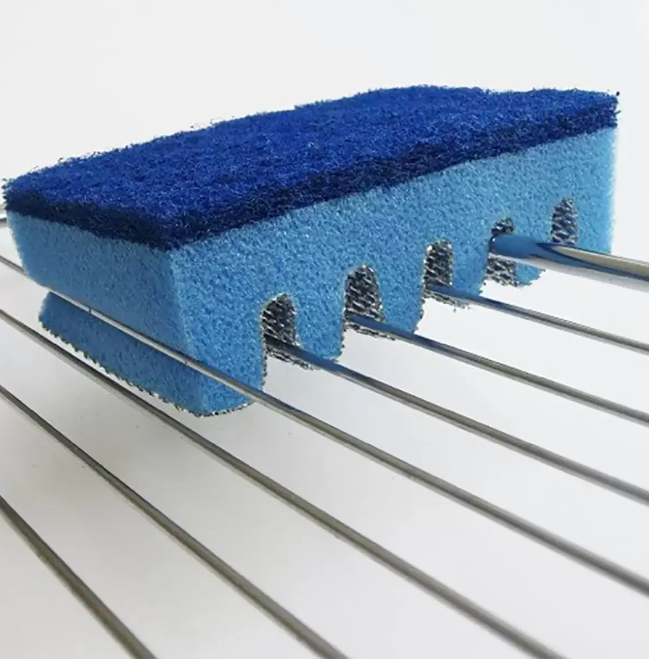 Oven Mate Grill Gremlin Cleaning Scrubbing Sponge Scourer with Grooves (6 x 2 Pack)