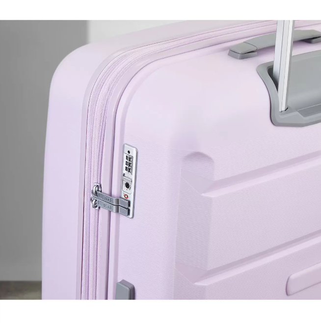 Rock Tulum 2 Piece Hardside Luggage Set in Lilac