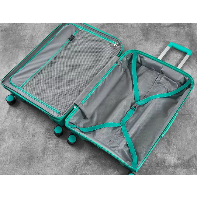 Rock Tulum 2 Piece Hardside Luggage Set in Turquoise