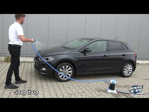 Unger Rinse N Go Spotless Car Washing System with Deionization Filter