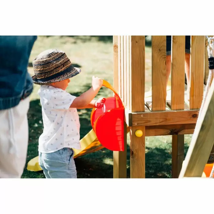 Plum Toddlers Tower Wooden Play Centre