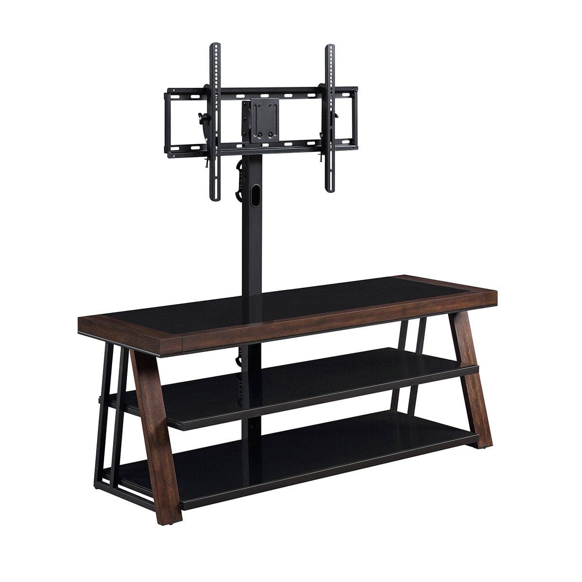 Bayside Furnishings Harlowe 3 in 1 TV Stand for TV s up to 65