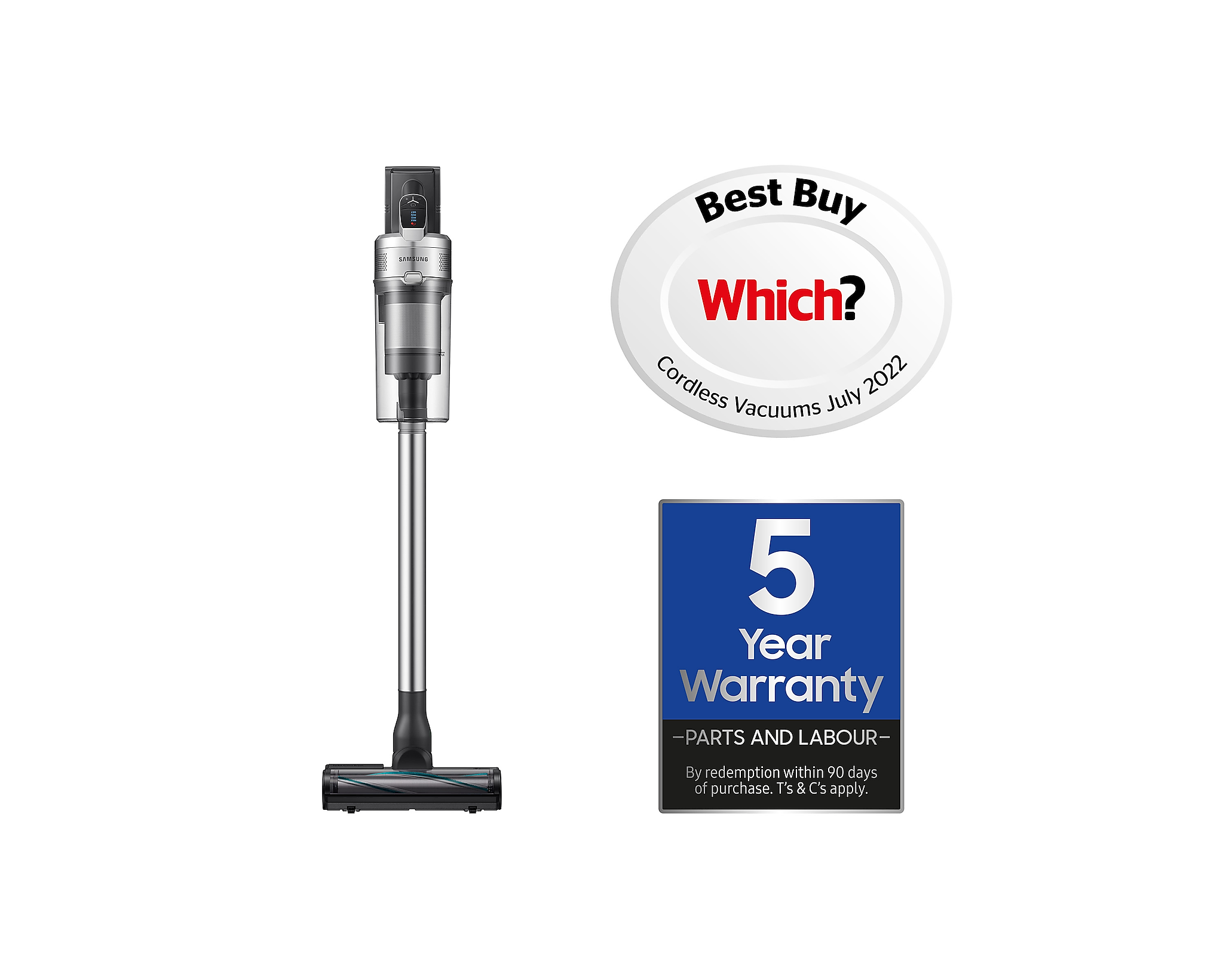 Samsung Jet 90 Pro Vacuum Cleaner, VS20R9049T3/EU