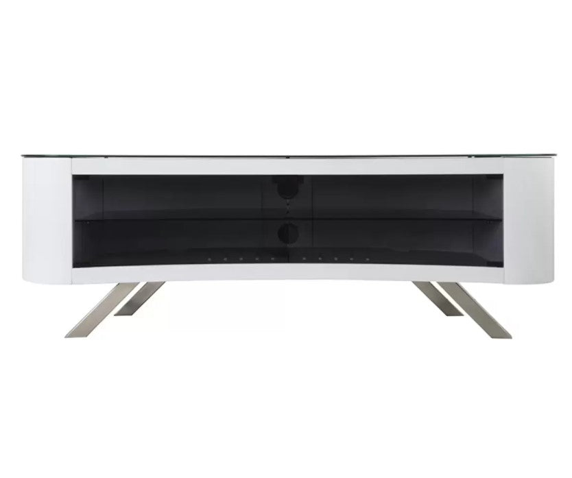 AVF Affinity Premium Bay 1500 Curved TV Stand For TVs Up To 70", 4 Colours